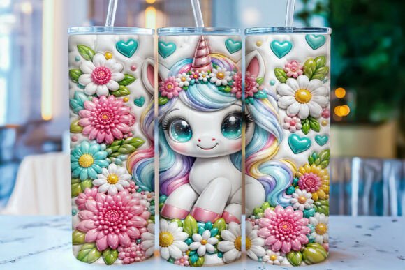Cute Floral Unicorn Tumbler Sublimation: Your Guide to a Whimsical Crafting Project