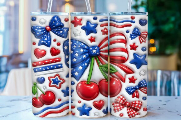Give Your Drinkware a Fun Patriotic Makeover