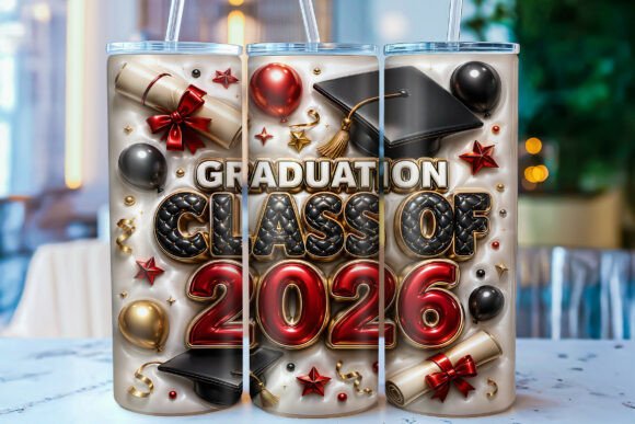Honoring the Class of 2026: The Inflated Graduation Tumbler Wrap