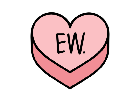 The Ew Candy Heart: Your Secret Weapon for Anti-Valentine's Expression