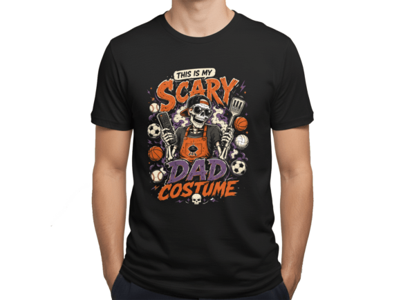 The Funny Scary Dad Costume Halloween SVG as a Practical Creative Asset