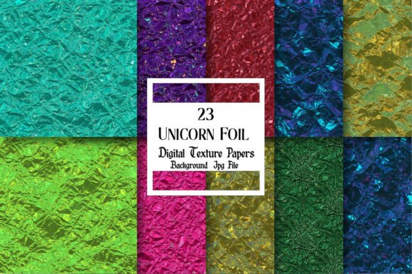 The Practical Value of Unicorn Foil Texture Background Digital Papers