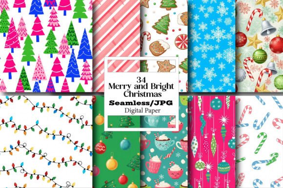 Unleash Christmas Creativity with Merry and Bright Patterns